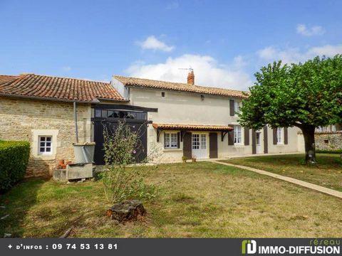 Mandate N°FRP166658 : House approximately 114 m2 including 5 room(s) - 3 bed-rooms - Garden : 1777 m2. Built in 1850 - Equipement annex : Garden, parking, Cellar - chauffage : aucun - Class Energy F : 446 kWh.m2.year - More information is avaible upo...