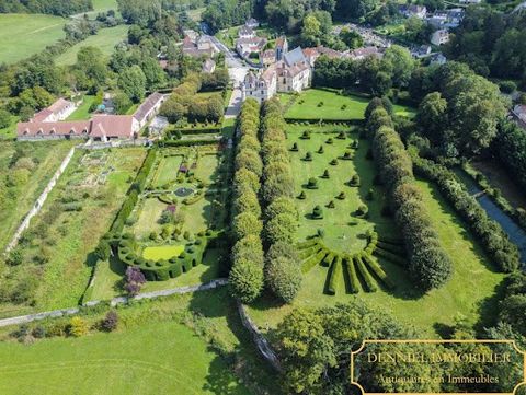 - ONE OF THE MOST BEAUTIFUL GARDENS IN ILE DE FRANCE - 60KM FROM PARIS - CHATEAU WITH SUMPTUOUS RENAISSANCE AND 18TH CENTURY ARCHITECTURE - SUPERB DECORATIONS - GALLERY - 26 HECTARES FREE, MH CLASS, VEXIN, VAL D'OISE, ILE-DE-FRANCE. EXCLUSIVE 60km fr...