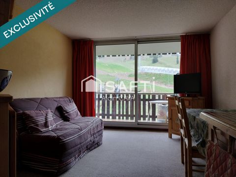 Studio de 27m² avec terrasse et casier à ski