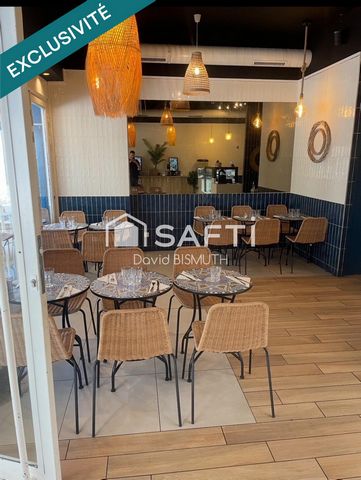 CESSION DE FONDS DE COMMERCE RESTAURANT 50 COUVERTS 65 M2 AVEC TERRASSE LEVALLOIS PERRET