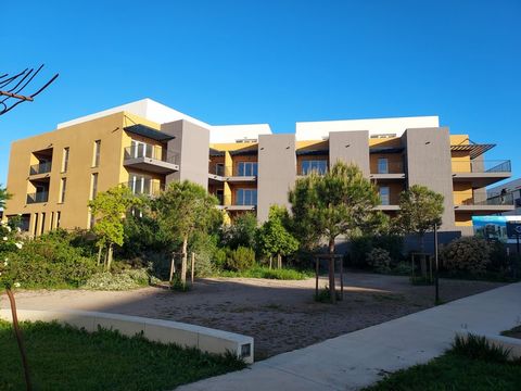 Dpt Pyrénées Orientales (66), à vendre POLLESTRES appartement T3 de 76.62 m² avec terrasse et stationnement en sous-sol