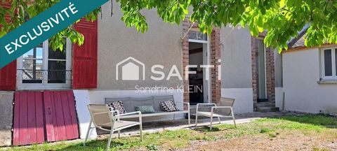 Maison ancienne 113 m², 5 pièces avec jardin clos et dépendance.