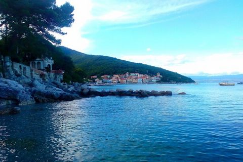 Lovely Apartments Near the Sea in Mošćenička Draga offers a charming coastal experience in Primorje-Gorski Kotar County, Croatia. These apartments are ideally located near the Adriatic Sea, known for its beautiful pebble beaches and scenic coastal vi...
