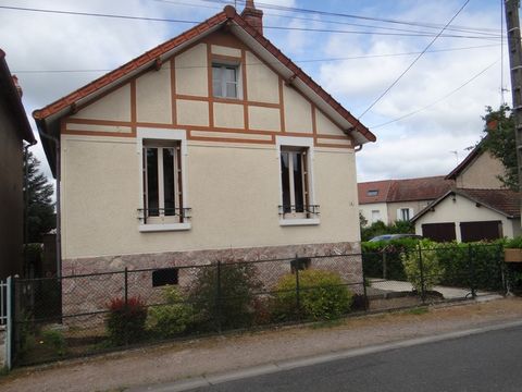 Maison à vendre 3 pièces COSNE D'ALLIER (03) sur terrain de 328 m2