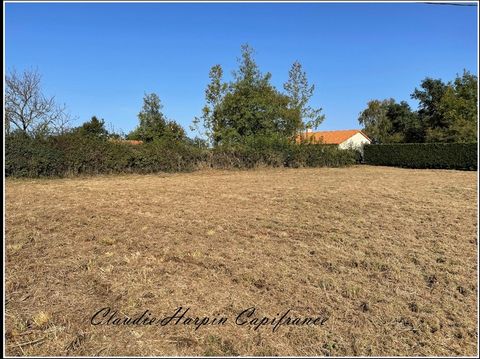 Dpt Deux Sèvres (79), à vendre VIENNAY terrain constructible 1979 m²