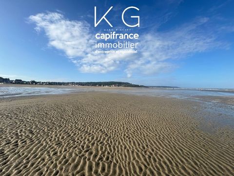 Calvados (14), BENERVILLE-SUR-MER appartement 1 chambre 41m2 avec balcon et box, à 200 m de la plage et à 5 min de Deauville