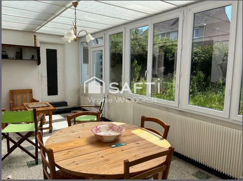 Maison semi-individuelle, 4 chambres, garage et jardin