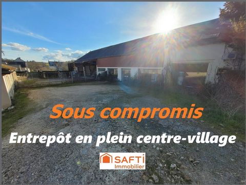 Entrepôt 200m² + hangars + Dépendances BOURG