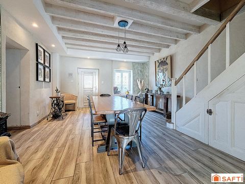 180m2 au coeur du village, au calme, avec jardin clos.