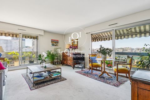 Votre agence LE QUARTIER IMMOBILIER vous présente à la vente ce superbe appartement familial niché au 11ème étage d’un immeuble de standing, dans un quartier résidentiel calme, à seulement quelques pas du Champ de Mars. Cet appartement bénéficie d’un...