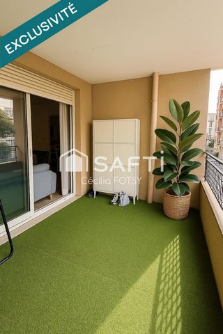 Grand T3 avec terrasse et place de parking privative
