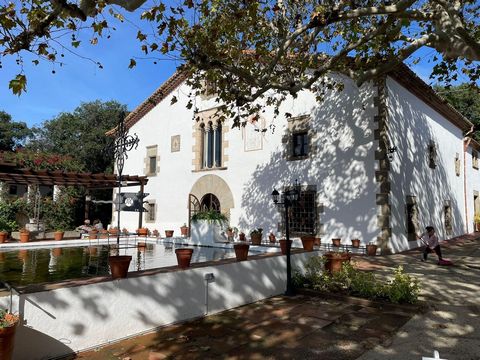 We present a truly unique property — a rare opportunity to acquire a historic estate that can become a family legacy in one of the most charming areas of the Maresme coast. Just 40 minutes from Barcelona and only 4 km from the sea, this remarkable 13...