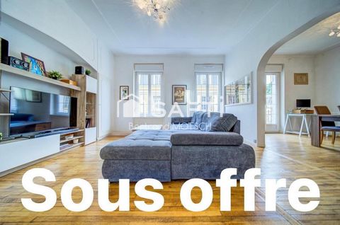 appartement 63 m2 1/2 chambres avec balcon proche gare.