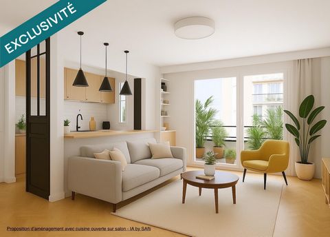 T3 lumineux avec 2 balcons en étage – Parc Montsouris, Paris 14e