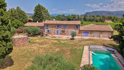 An 18-hectare estate, featuring a stone farmhouse and various residential and agricultural outbuildings, including a house, an apartment, and an agricultural shed. Residential Buildings A mas of approximately 500 m² A house of approximately 350 m² A ...