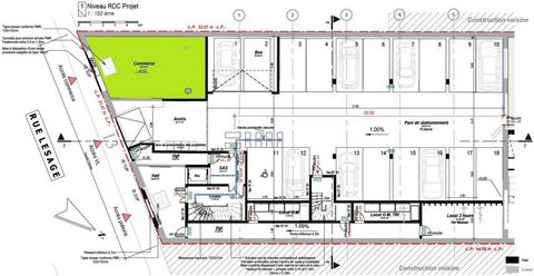 A VENDRE - PLATEAU A AMENAGER EN LOCAL COMMERCIAL - PROCHE BOULINGRIN/ UCPA