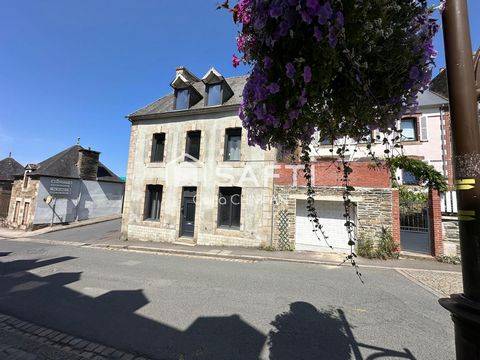 Maison de ville sur trois niveaux, belle hauteur sous le plafond, cour et garage