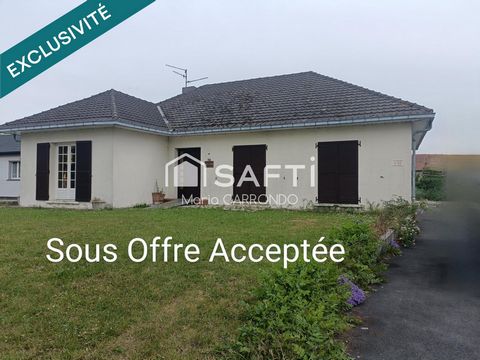 PLAIN PIED INDIVIDUEL DE 3 CHAMBRES AVEC GARAGE ET ATELIER