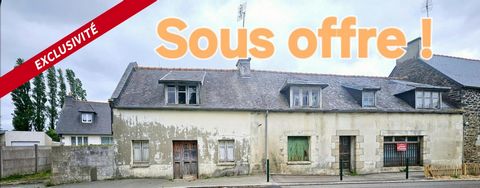 Maison à rénover situer à Ploëzal