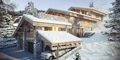 Located in the center of the resort of Les Gets and at the foot of the ski lifts, we offer you this exceptional new chalet with high-end finishes. Built by a renowned local builder, this chalet blends perfectly into its environment, thanks to its car...