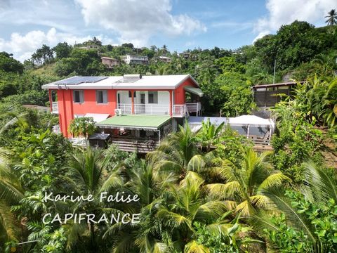 Dpt Martinique (972), à vendre RIVIERE PILOTE Villa T4 + 2 T2 sur terrain de 3395 m²