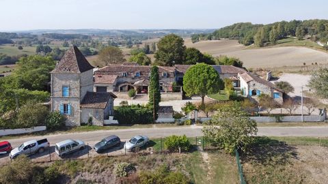 Amazing opportunity to take over an established year round restaurant and tourism business set in 15 hectares of pretty Lot et Garonne countryside. The property has six different size gites and primarily caters for multi family groups during the summ...