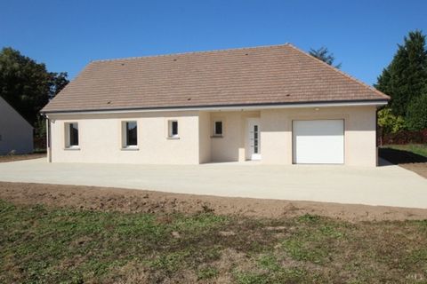 Dpt Saône et Loire (71), à vendre OUROUX SUR SAONE maison 6 pièces sur son terrain de 985 m²