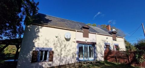 Habitable surface ; 200 m2 Land : 1.7 hectares (just over 4 acres) Pool : 7 m x 5 m This property is currently divided into a home and a gite.  It could be made into a large family home. The home Ground floor : Kitchen/diner with woodburner. Sous sol...
