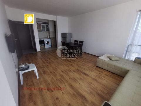 Reference number: 14291. The apartment has an area of 69 sq.m, located on the 5th floor. The property has the following layout - entrance hall, living room with kitchenette, separate bedroom, bathroom with toilet, terrace. The one-bedroom apartment i...