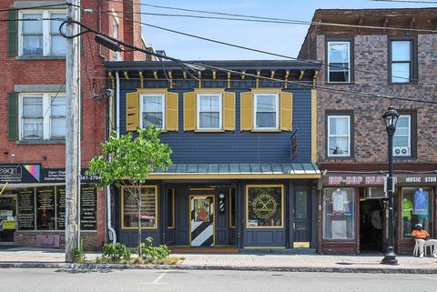 Si vous avez toujours voulu posséder un morceau d’histoire, ne manquez pas cette opportunité ! Parfaitement situé dans le quartier historique de Newburgh, cet établissement clé en main à usage mixte entièrement occupé comprend 1 unité commerciale (ac...