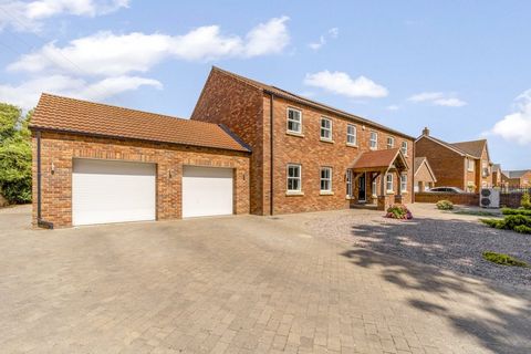 In a tranquil setting down a private road, a recently completed, quality, contemporary style home is of impressive proportions and enjoys far reaching views over the surrounding countryside with the added bonus of a river, with fishing rights, along ...