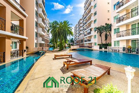 Maak uw verblijf compleet met een modern appartement in het hart van Jomtien Beach. Ervaar ontspanning op een toplocatie, omringd door supermarkten, heerlijke restaurants en populaire toeristische plekken zoals Jomtien Beach, Pattaya Floating Market ...