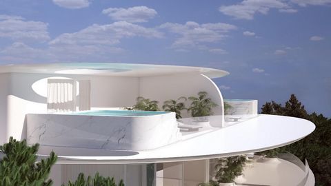 Treten Sie ein in Ihr ultimatives Traumhaus, ein luxuriöses Penthouse, das mit seinem futuristischen Design, seiner Spitzentechnologie und seiner minimalistischen Ästhetik modernes Wohnen definiert. Dieses außergewöhnliche Penthouse, das sich über di...