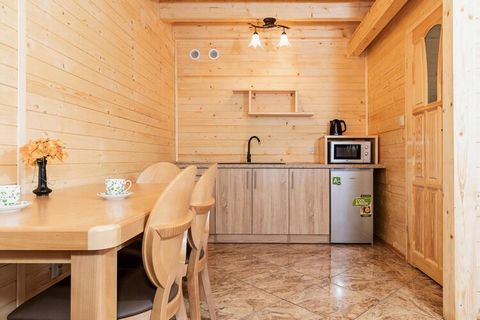 Spend your holiday in a cozy wooden holiday home in the middle of the pine and spruce forest of Pobierowo. The small holiday complex is particularly suitable for all nature lovers and those seeking tranquility; it is just 350 meters from the Baltic S...