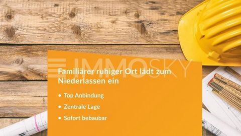 +++ Bitte haben Sie Verständnis, dass wir nur Anfragen mit VOLLSTÄNDIGEN persönlichen Angaben (komplette Anschrift, Rufnummer und E-Mail) beantworten werden! +++ Die 1000m² im beschaulichen Ort laden zum kreativen bauen und Niederlassen ein. Strom, G...