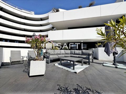 Exceptionnel Appartement T3 de 55m2 avec spacieuse terrasse et parking privé