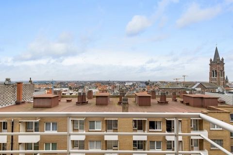 Located on the 7th floor of a well-maintained building on Zeedijk 157, this stylish and spacious apartment offers stunning sea views from the front terrace and a sunny, south-facing terrace at the rear. Perfectly positioned in the heart of Blankenber...