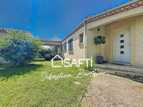 Villa Plain pied - 4 chambres - 5 min Lavaur – Garage et bureau- Piscinable