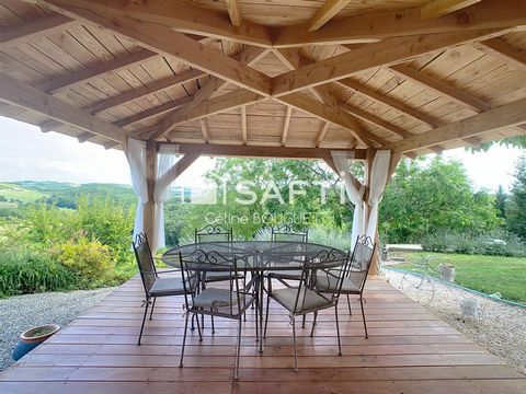 Maison avec vue exceptionnelle dans un écrin de verdure