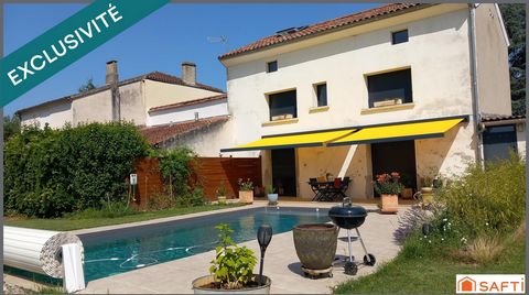 Maison pierre 192m2, 6 chambres, dépendance 100m2, piscine, parcelle 1162m2