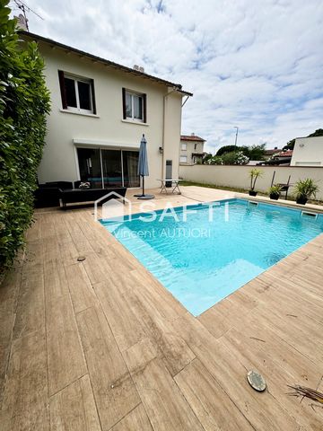 Maison centre ville avec piscine