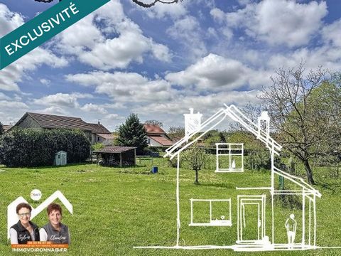 Terrain constructible de 1968 m² à 10 min de Voiron