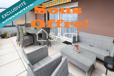 Joli appartement de 70m2 avec terrasse, cave et places de stationnements