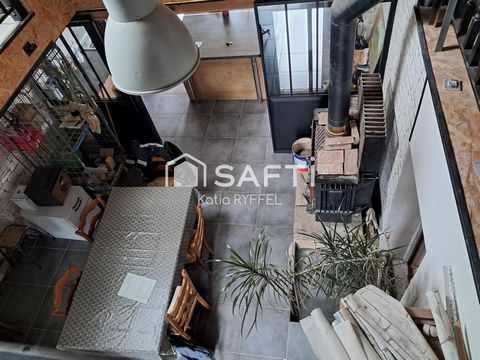 2 logements, garage, village