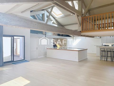 Grand appartement 152m², beaux volumes, terrasse sans vis à vis