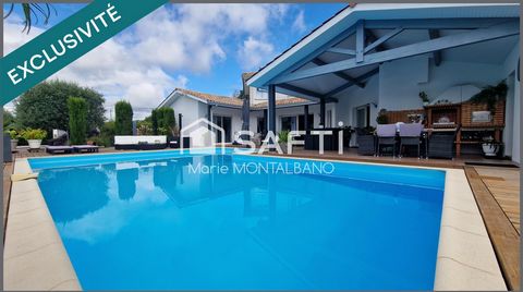 Villa d'exception de 190m2 terrain de 3000m2 à Mios