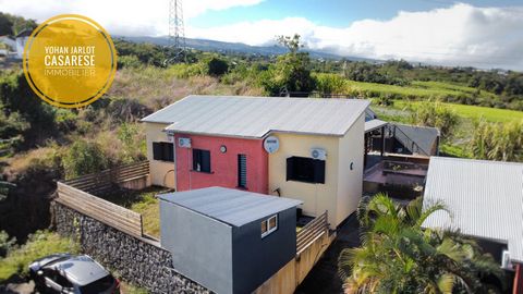 Maison Familiale 98m² dans le cadre paisible de Dassy - LE TAMPON: le charme d'un secteur résidentiel recherché, avec vue montagnes, à deux pas du Parc des Palmiers!