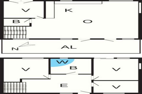 In the heart of the charming fishing village of Bork Havn, you find this unique holiday apartment with a whirlpool. There is plenty of space with no less than 136 m2 and two floors. The architect has focused on creating the perfect layout. The house ...