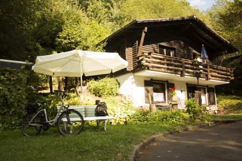 This accommodation is situated on the outskirts of Schönecken, a typical village of the Eifel. Here you will find romantic castle ruins, narrow alleys and centuries-old manufacturing traditions which will make for a wonderful stay, far from the hustl...