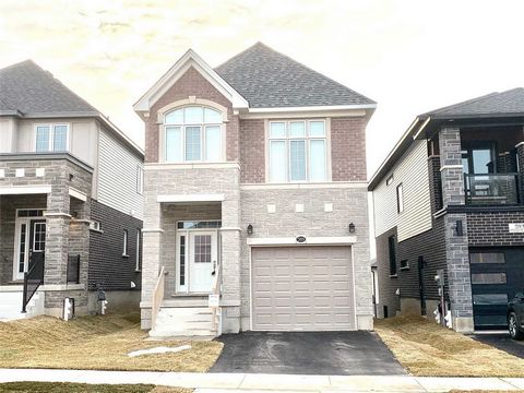 Move Into This Brand New Net Zero Ready Specious Detached House With Finished Walkout Basement. Its Open Concept Floor Plan Features 4 Good Size Bedrooms & 2.5 Bath. This Luxury House Has 9' Ceiling On Main Floor, Hardwood Flooring In Living, Kitchen...